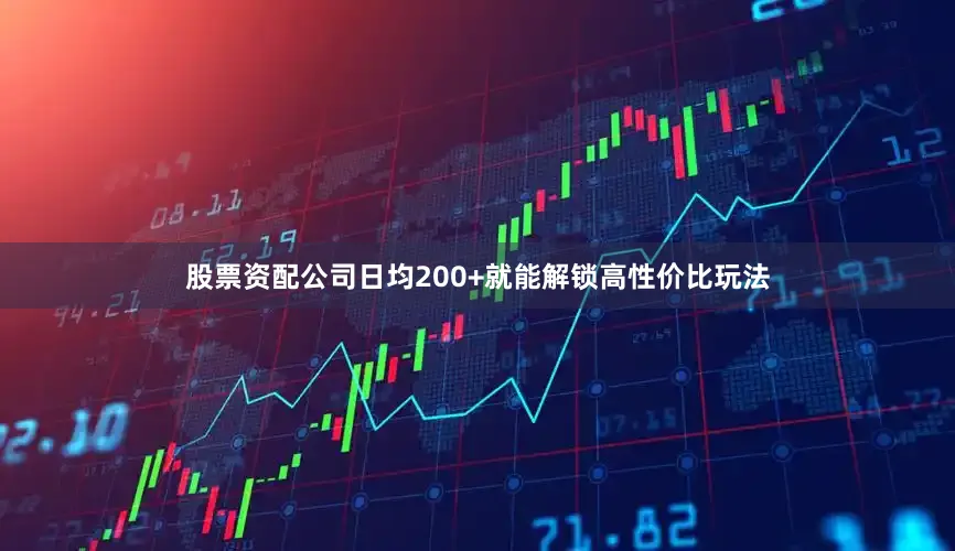 股票资配公司日均200+就能解锁高性价比玩法